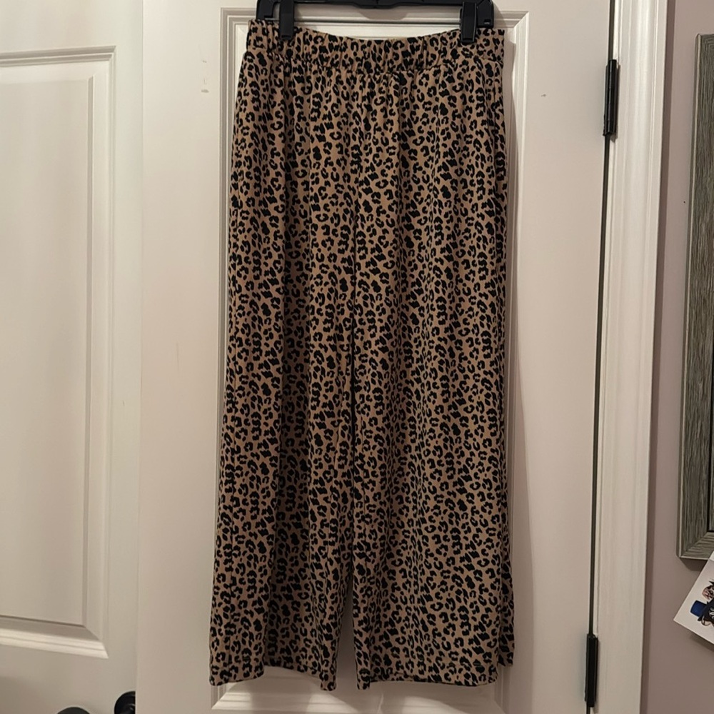 Banana Republic wide leg crop pant, sz XS